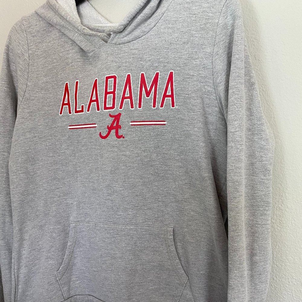 Alabama gray long sleeve hoodie